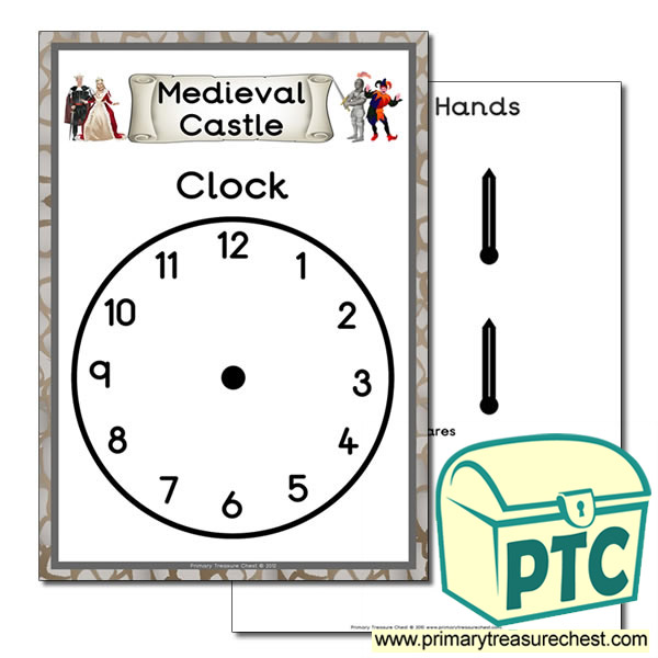 Medieval Castle Role Play Clock