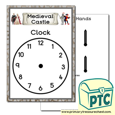 Medieval Castle Role Play Clock