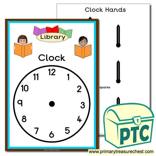 Role Play Library Clock
