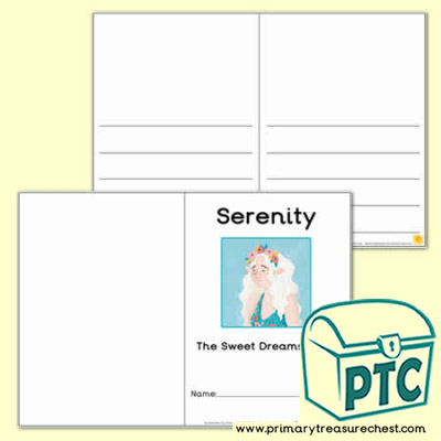 Serenity A5 Book Activity (wide lines)
