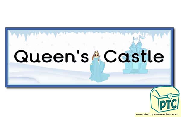 'The Queen's Castle' Display Heading/ Classroom Banner