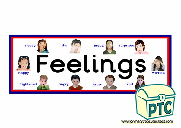 Feelings - Display Heading/ Classroom Banner