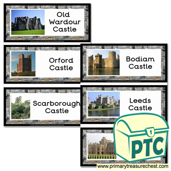 Castles in England Flashcards