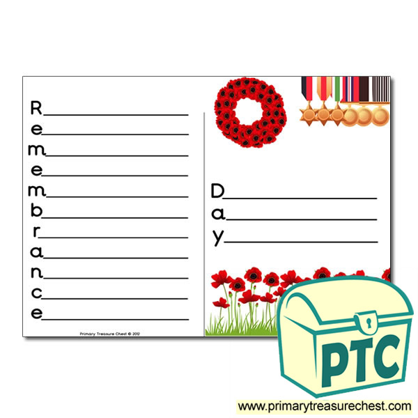 Remembrance Day Themed Acrostic Poem