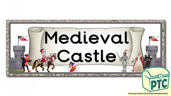 Medieval Castle Display Heading/ Classroom Banner