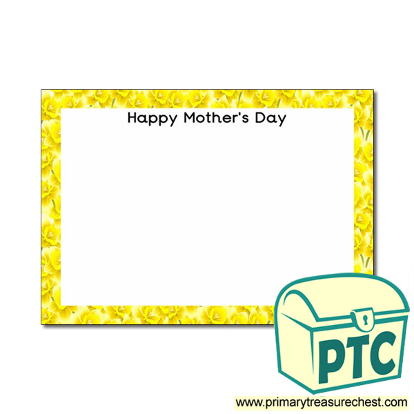 Mother's Day Print Sheet