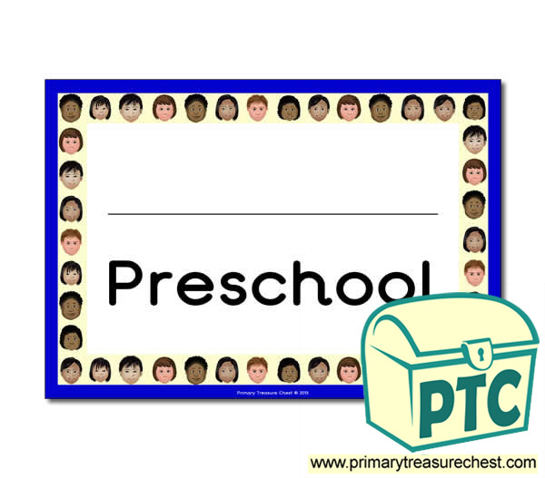 Preschool Classroom Door Sign