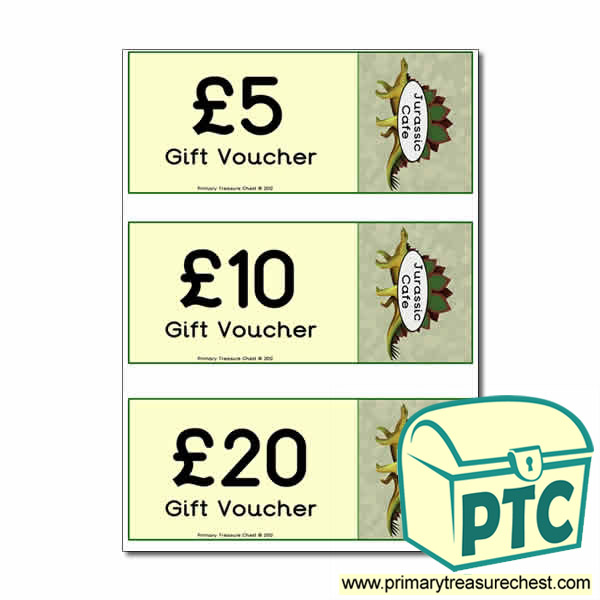 Role Play Dinosaur Cafe Shopping vouchers