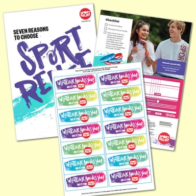 Sport Relief Additional Fundraising Tools