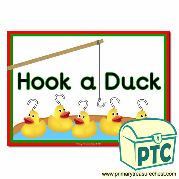 'Hook a Duck' Poster