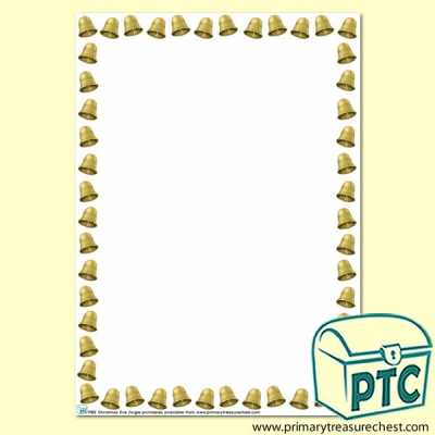 Bell Themed Page Border/Writing Frame (no lines)