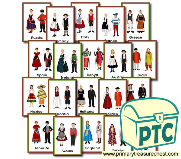 Traditional Clothes / Costumes  Posters