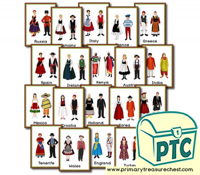 Traditional Clothes / Costumes  Posters