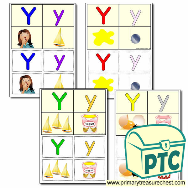  FREE  'y' Themed Lotto/Bingo Game