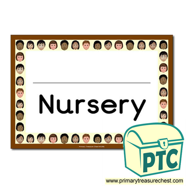 Nursery Classroom Door Sign