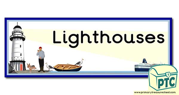  'Lighthouse' Display Heading/ Classroom Banner