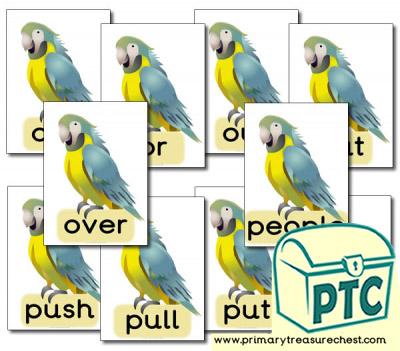 Year 1 & 2  HF Words- Parrot (group 8)