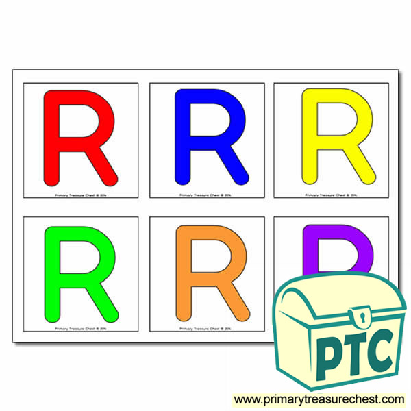 Letter 'R' Hunt / Matching Cards