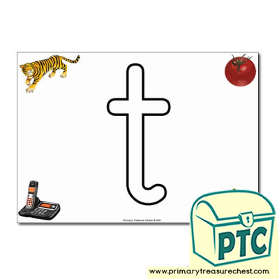 Letter T Themed Pre Writing And Letter Formation Activities