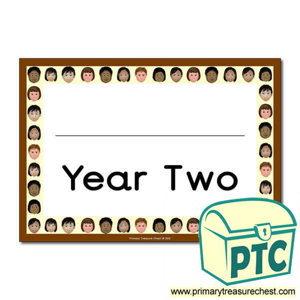 Year Two Classroom Door Sign