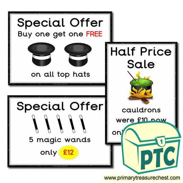 Role Play Magic Shop Special Offers - 21p £99
