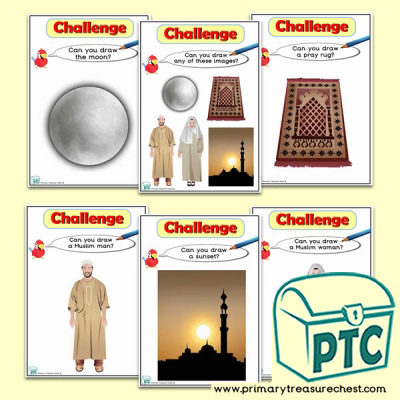 Ramadan Themed ICT Challenge Cards