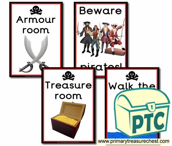  Pirate Role Play Signs