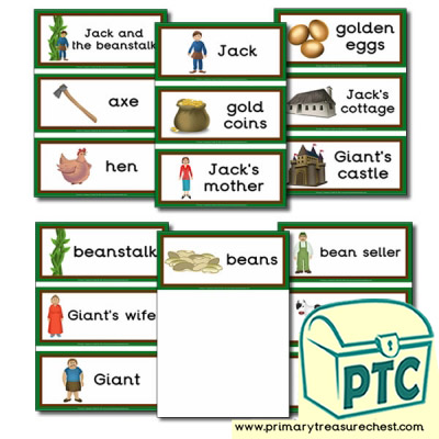 Jack and the Beanstalk Flashcards