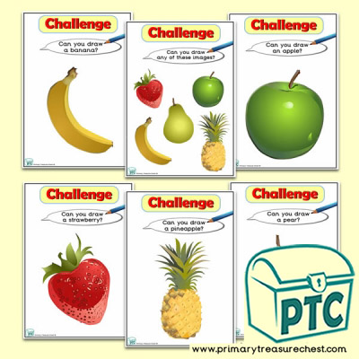 Fruit Themed ICT Challenge Cards