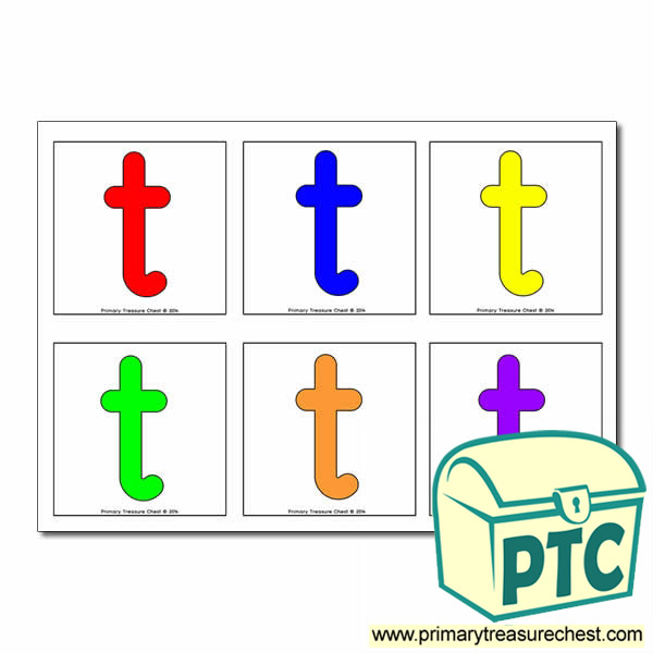 Letter 't' Hunt / Matching Cards
