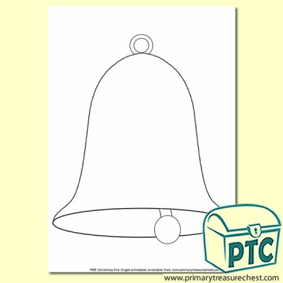 Bell Colouring Sheet Activity