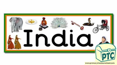 India Display Heading/ Classroom Banner