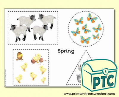 Spring Themed Sorting Activity