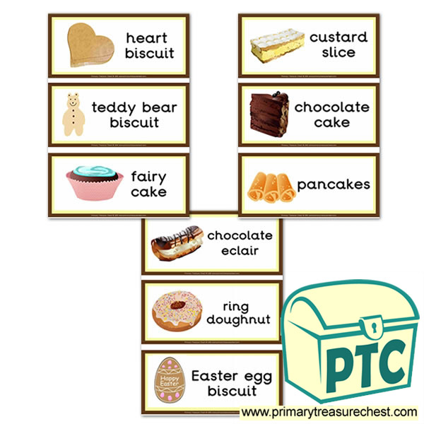 Cakes and Biscuits Flashcards