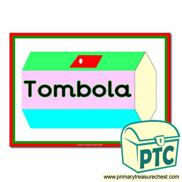 'Tombola' Banner