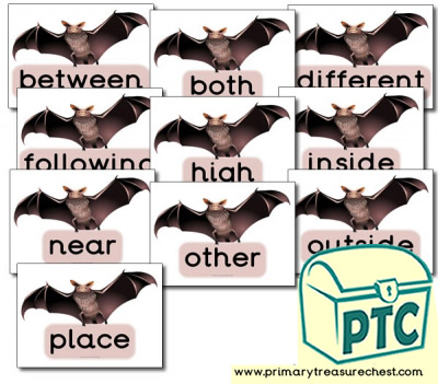 Bat Themed Year 4 MF Words- (group 8)