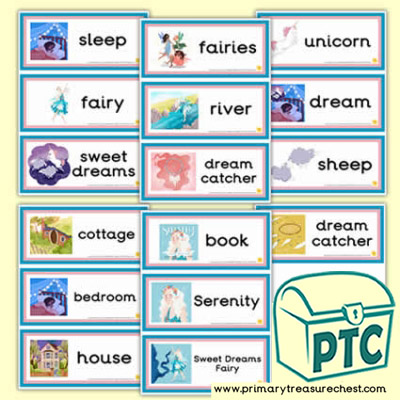 Serenity the Sweet Dreams Fairy Flashcards