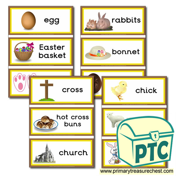 Easter Themed Flashcards