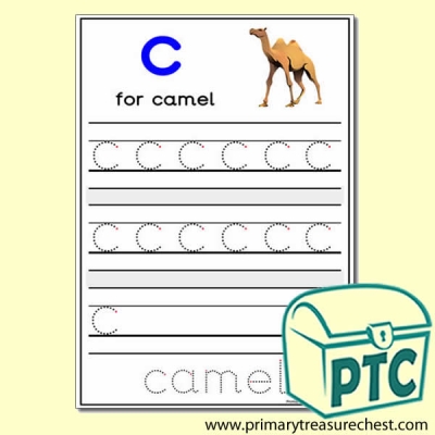 Letter Formation Activity Sheet - Letter 'c'