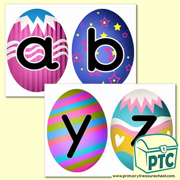 Easter Themed Alphabet Cards