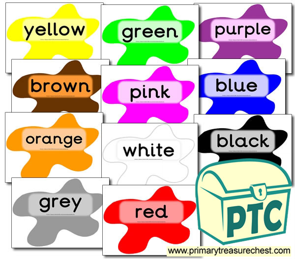 High Frequency Colour Words