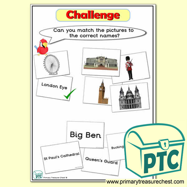 London Topic Words Matching Challenge Sounds with Pictures