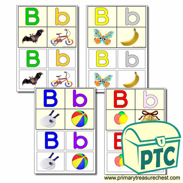  FREE  'b' Themed Lotto/Bingo Game