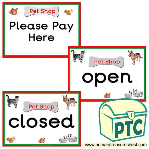 Pet Shop Role Play Clock