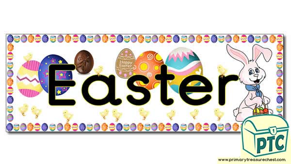  'Easter' Display Heading/ Classroom Banner