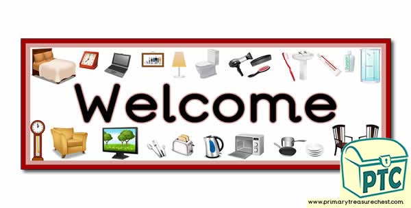 'Welcome' Display Heading/ Classroom Banner