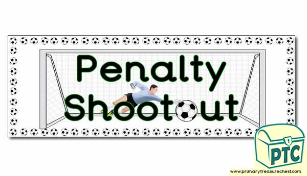 'Penalty Shootout' Banner