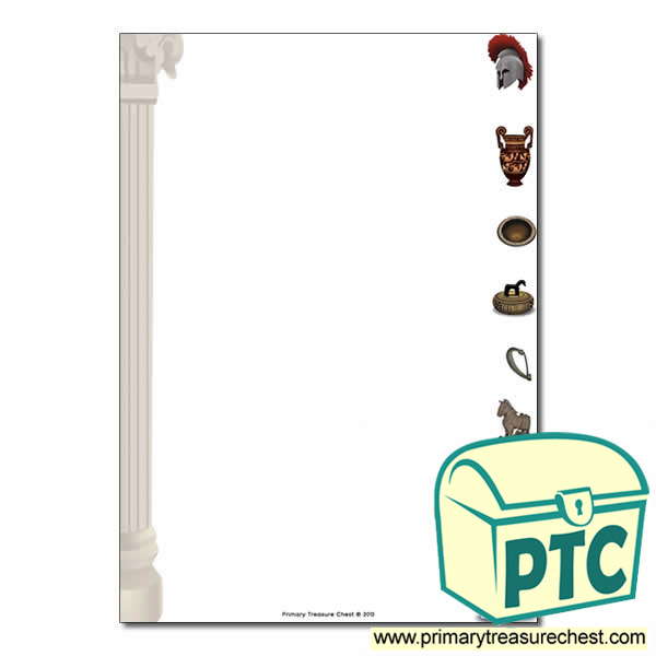Ancient Greece Page Border/Writing Frame (no lines)