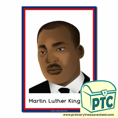 Martin Luther King Jr Poster