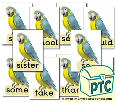 Year 1 & 2 HF Words- Parrot (group 9)